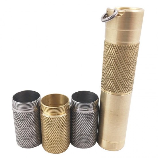 Slim Flashlight Accessories of Titanium Alloy/Staineless Steel/Brass Extension Body Tube