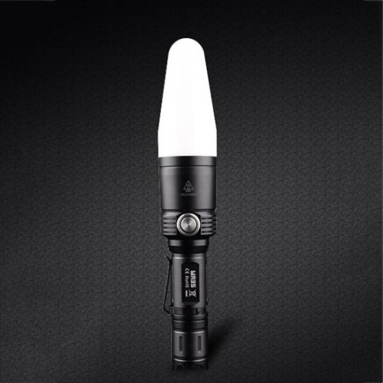 Flashlight POM White Diffuser Signal Light Traffic Wand for MR35