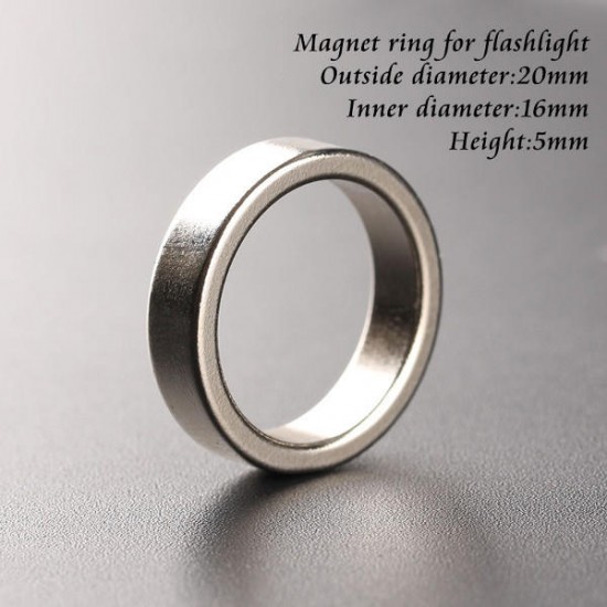 Flashlight Tail Magnet Magnetic Ring 20*16*5mm Ring