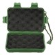 Green Plastic Flashlight Tools Storage Case Box For Outdooors 14.5 x 9.5 x 4cm Green Plastic Flashlight Tools Storage Case Box For Outdooors 14.5 x 9.5 x 4cm