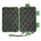Green Plastic Flashlight Tools Storage Case Box For Outdooors 14.5 x 9.5 x 4cm Green Plastic Flashlight Tools Storage Case Box For Outdooors 14.5 x 9.5 x 4cm