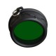 FT12 45mm LED Flashlight Bezl Filter For XT12GT/XT15