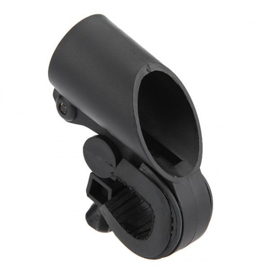 LED Flashlight Mount Holder for Bicycle Riding 2.2cm to 2.7cm (Flashlight Accessories