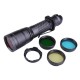 M10 Diameter 35mm Multicolor Flashlight Filter Flashlight Accessories M10 Diameter 35mm Multicolor Flashlight Filter Flashlight Accessories