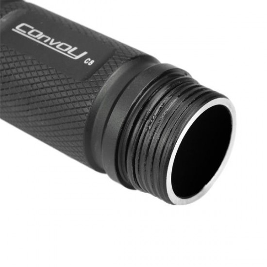 NEW Version C8 DIY LED Flashlight Shell Host Flashlight Accessories NEW Version C8 DIY LED Flashlight Shell Host Flashlight Accessories