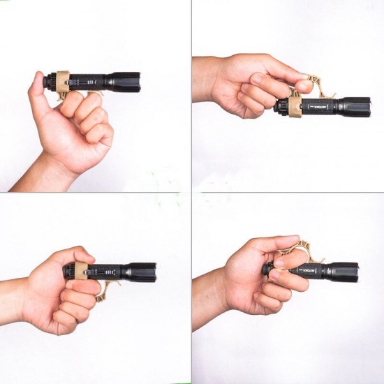 FR1 23.2-25.5mm Professtional Tactical Flashlight Ring Multi-Function Finger Ring Flashlight Accessories FR1 23.2-25.5mm Professtional Tactical Flashlight Ring Multi-Function Finger Ring Flashlight Accessories