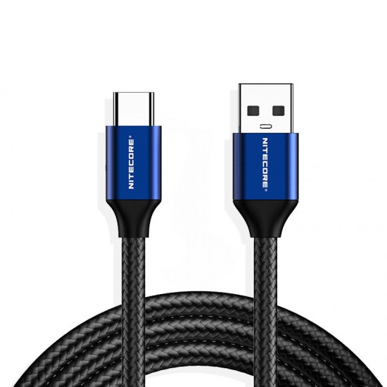 UAC20 3.3ft USB Cable Type C 3A Fast Charging Cable Flashlight Accessorues