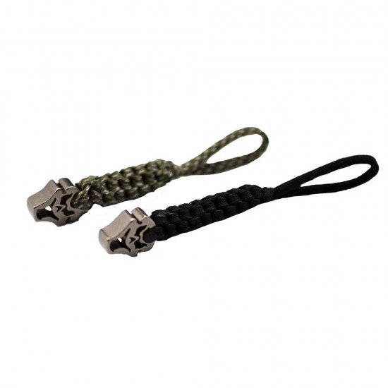 RP10 Titanium Skull Bead Lanyard Pendant For Knif Flashlight Tactical Supplies