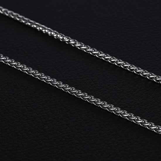 RS10 Titanium Steel Necklace Chain EDC Outdoor Hunting Tactical Supplies