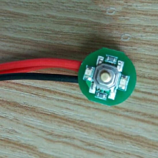 BLF Q8 Flashlight Accessories Illuminated Switch Assembly / Copper DTP MCPCB / Reflector For Q8 BLF Q8 Flashlight Accessories Illuminated Switch Assembly / Copper DTP MCPCB / Reflector For Q8