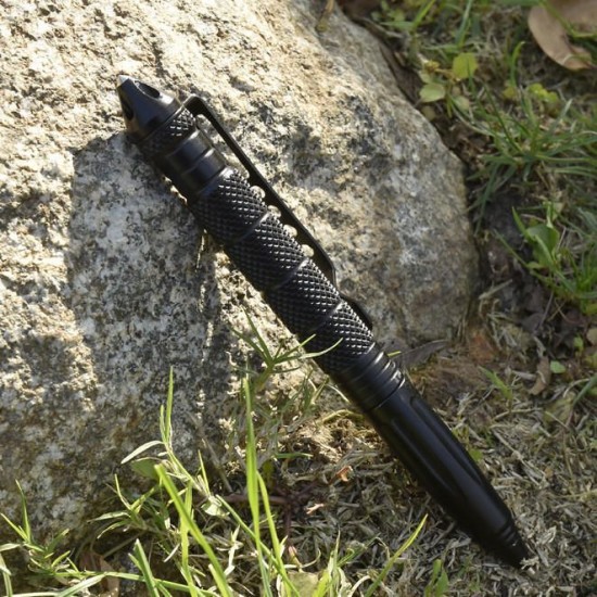 T01 Self-protection Attack Head Tactical Pen & Refill Replacable Writing Ballpoint Pen