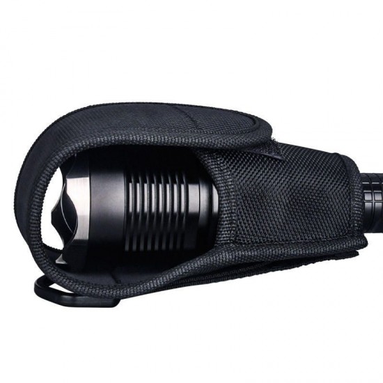 T311 14.5x6.5cm Nylon Flashlight Head Protector Bag LED Torch Holder Pouch Outdoor Hunting Camping Flashlight Storage Bag