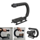 U Shape Labor-saving Adjustable Flashlight Bracket For MF01 MF01S MF02 MF02S Flashlight Stand Camera Video Handle Grip Holder U Shape Labor-saving Adjustable Flashlight Bracket For MF01 MF01S MF02 MF02S Flashlight Stand Camera Video Handle Grip Holder
