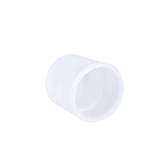 AC1 White Silicone Flashlight Diffuser Compatible with Head Diameter 24.5-26mm Flashlight TO46R TO40R E10 L50S