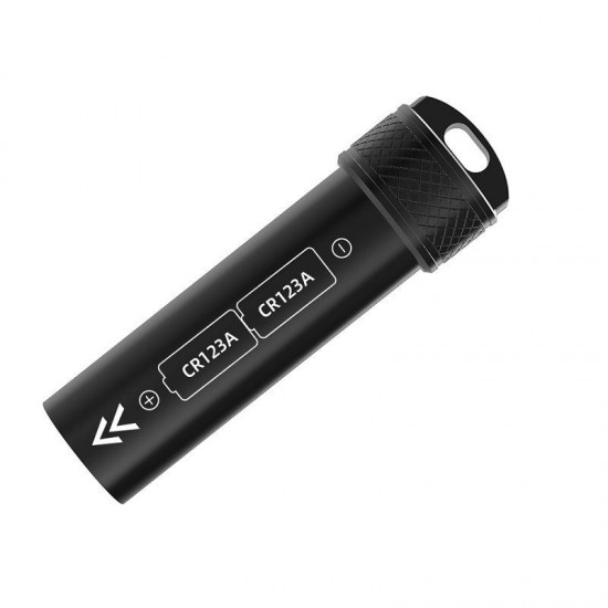 2xCR123A Battery Holder Battery Adapter Case Box 18650 Battery Converter Case Flashlight Accessories