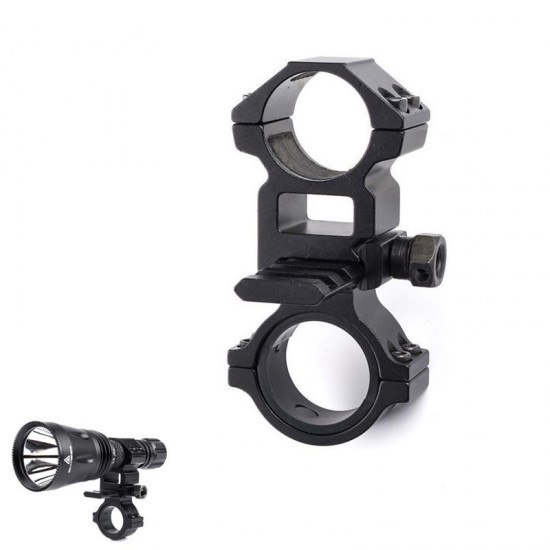 Adjustable Flashlight Holder Torch Light Mount Clamp Clip Flashlight Accessories For PM2/PM3/PM23
