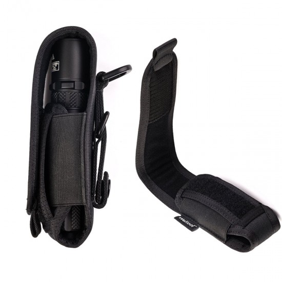 FH7 Nylon Flashlight Holster Length Adjustable For 125mm-165mm LED Torch FH7 Nylon Flashlight Holster Length Adjustable For 125mm-165mm LED Torch
