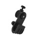 HM2 Plastic Helmet Torch Side Mount Flashlight Mount Holder Clamp Fit for 3M MSA V-Gard Hard Hat