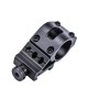 PM1 Aluminum Alloy Lightweight Flashlight Picatinny Rail Mount Torch Tactical Side Mounts Clamp