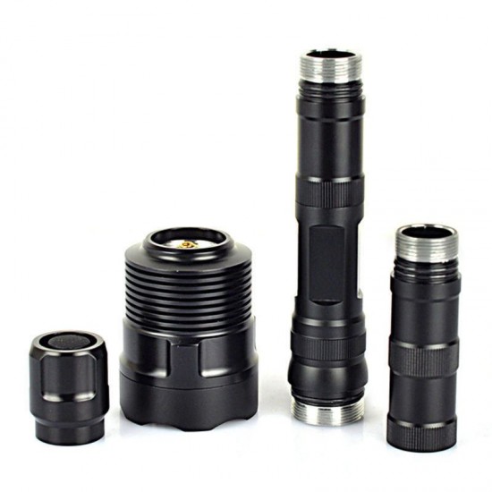 BT1 DIY Extension Body Tube For 3xT6 LEDs Flashlight Compatible With 18650 Battery BT1 DIY Extension Body Tube For 3xT6 LEDs Flashlight Compatible With 18650 Battery