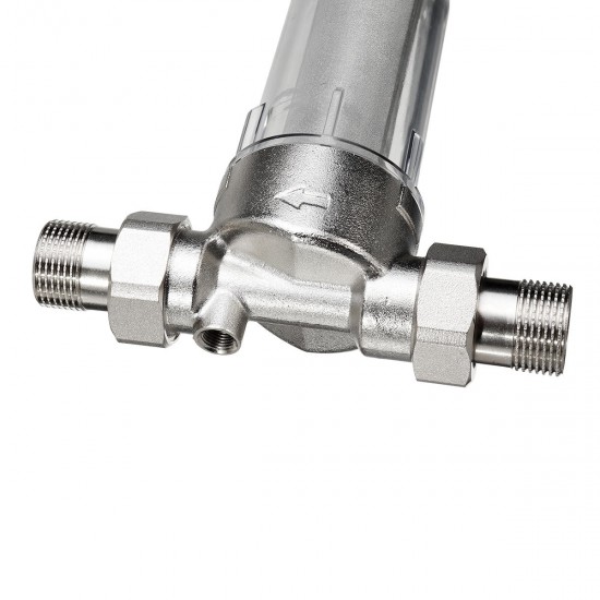 1'' To 3/4'' Pre-filter Large Flow Water Purifier Descaling Tap Brass Prefilter 1'' To 3/4'' Pre-filter Large Flow Water Purifier Descaling Tap Brass Prefilter