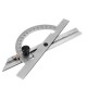 10-170 Degree Angle Ruler 153/300mm Stainless Steel Protractor Adjust Woodworking Measuring Tool