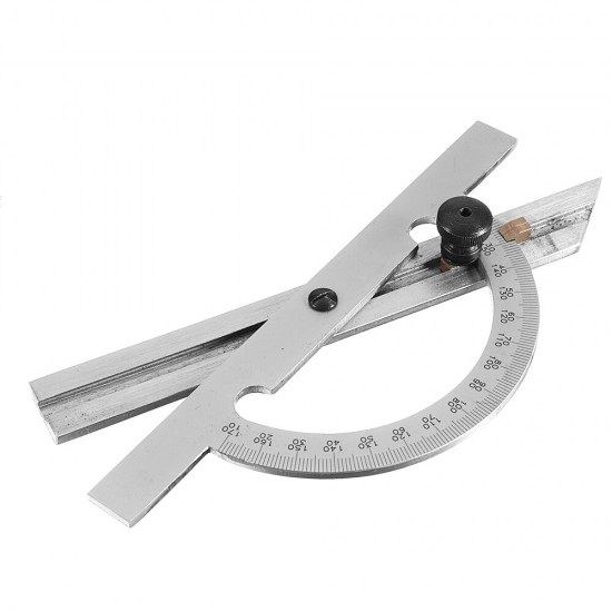 10-170 Degree Angle Ruler 153/300mm Stainless Steel Protractor Adjust Woodworking Measuring Tool