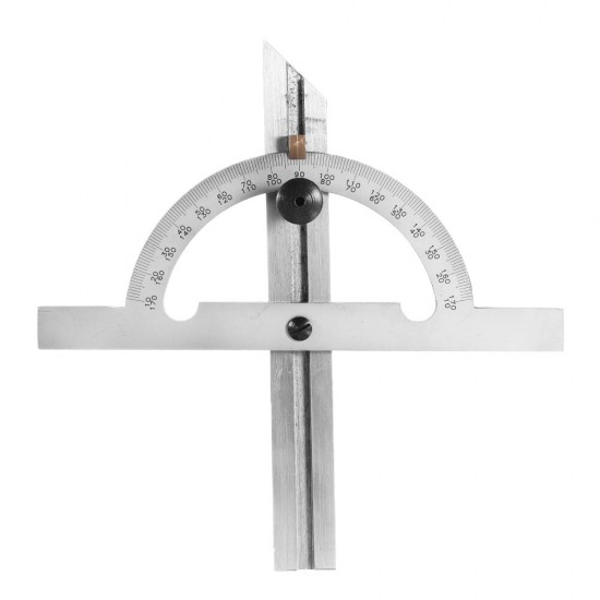 10-170 Degree Angle Ruler 153/300mm Stainless Steel Protractor Adjust Woodworking Measuring Tool 10-170 Degree Angle Ruler 153/300mm Stainless Steel Protractor Adjust Woodworking Measuring Tool