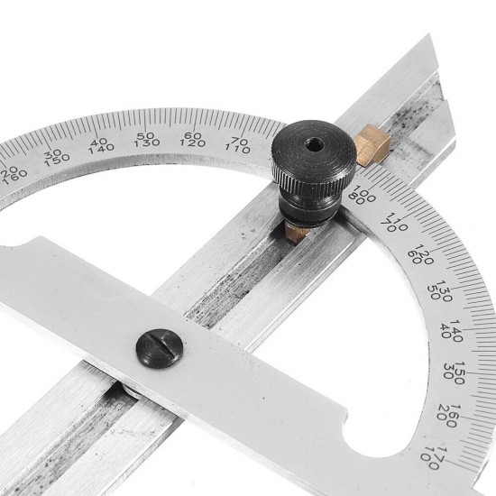 10-170 Degree Angle Ruler 153/300mm Stainless Steel Protractor Adjust Woodworking Measuring Tool 10-170 Degree Angle Ruler 153/300mm Stainless Steel Protractor Adjust Woodworking Measuring Tool