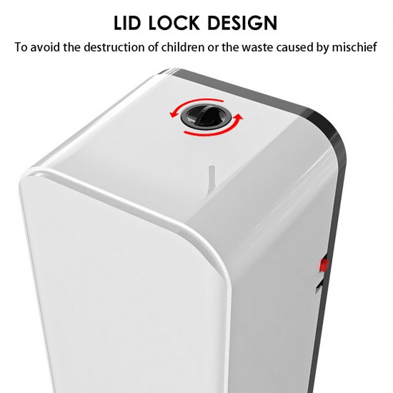 1500ML Automatic Infrared Sensor Touchless Foam/Spray Liquid Soap Dispenser