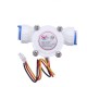 3/8''Quick Fit Plastic TurbineHall Meter Water Flow Sensor For Water Liquid Id10 mm