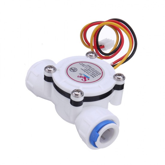 3/8''Quick Fit Plastic TurbineHall Meter Water Flow Sensor For Water Liquid Id10 mm