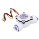 3/8''Quick Fit Plastic TurbineHall Meter Water Flow Sensor For Water Liquid Id10 mm