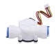 3/8''Quick Fit Plastic TurbineHall Meter Water Flow Sensor For Water Liquid Id10 mm