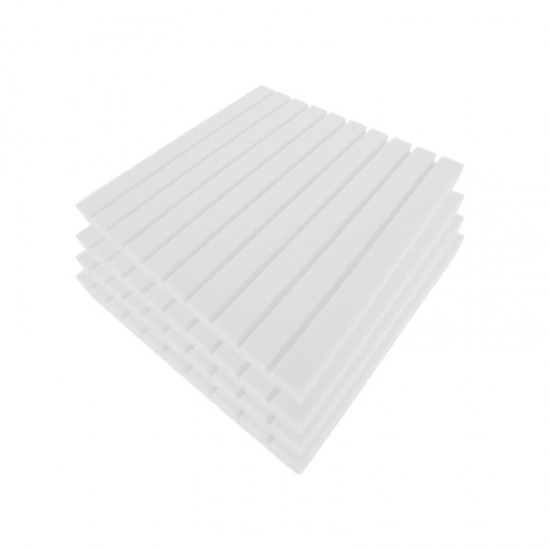 50x50x5cm Soundproof Acoustic Foam Strip Type Studio Foam Sound Wedges