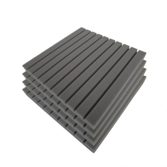 50x50x5cm Soundproof Acoustic Foam Strip Type Studio Foam Sound Wedges