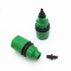 Automatic Irrigation Watering Digital Timer Y Connector 3/4 External Threadquick Connector for 4/7 or 8/11mm Hose Automatic Irrigation Watering Digital Timer Y Connector 3/4 External Threadquick Connector for 4/7 or 8/11mm Hose