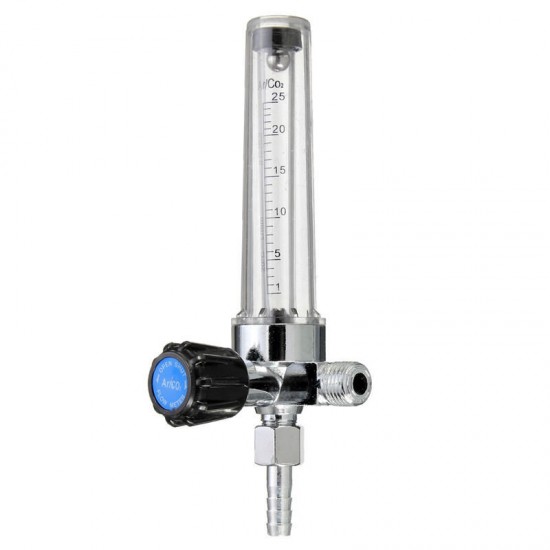 CO2 Carbon Dioxide Pressure Reducer Reducing Valve Flow Meter 1-25L/min