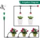 DIY 50ft 20 Drip Irrigation Set Watering of Flower Pot Flower Irrigation Tool kit