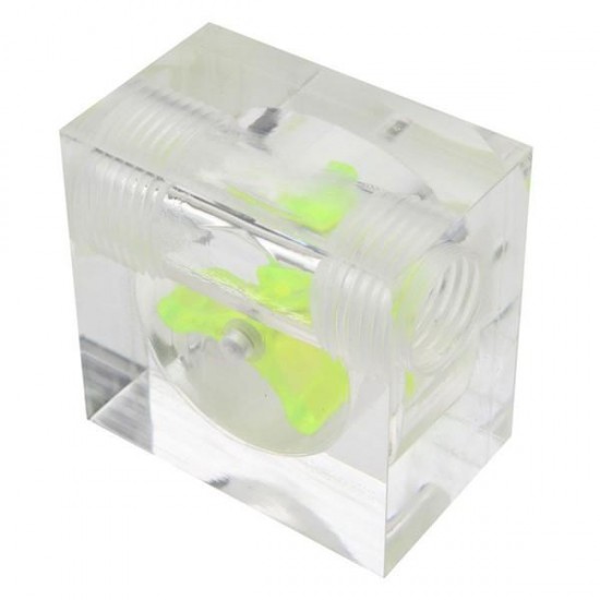 DN8 6.35mm G1/4 Flow Rate Water Speedometer for Computer Water Cooling System DN8 6.35mm G1/4 Flow Rate Water Speedometer for Computer Water Cooling System
