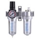 G1/4 3/8'' Pneumatic Air Pressure Filter Regulator Lubricator Moisture Water Trap Cleaner Oil-water Separator Optional Grease Trap Interceptor
