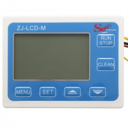 G3/4Inch Flow Water Sensor Meter Digital LCD Display Quantitative Control 1-60L/mi