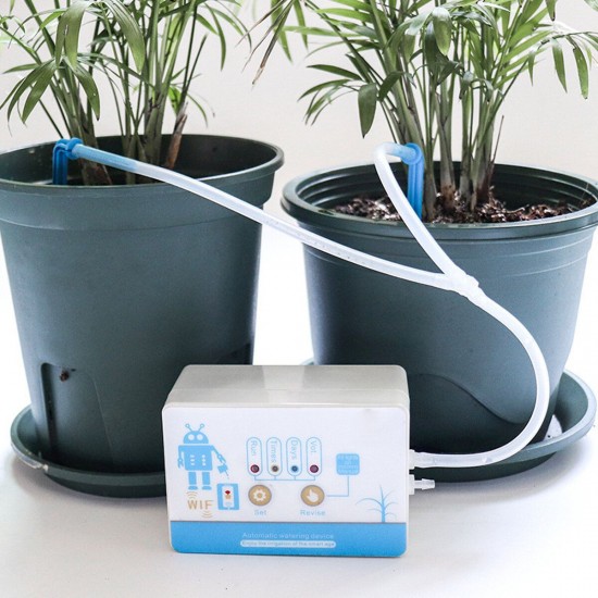 Intelligent Watering Timer Automatic Solar Water Irrigation APP WIFI Control