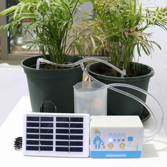 Intelligent Watering Timer Automatic Solar Water Irrigation APP WIFI Control Intelligent Watering Timer Automatic Solar Water Irrigation APP WIFI Control