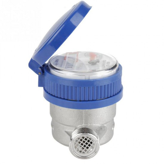 LXSG-13D B-class 15 mm 1/2 inch Flow Meter Single-flow Watermeter Dry Water Counter