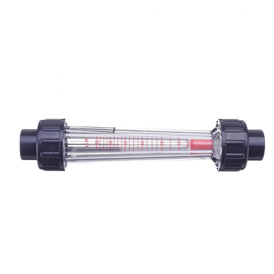 LZS-15 1/2 Inch 10-100L/H Water Flow Meter Indicator Counter Rotameter Liquid Flowmeter