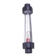 LZS-15 1/2 Inch 10-100L/H Water Flow Meter Indicator Counter Rotameter Liquid Flowmeter