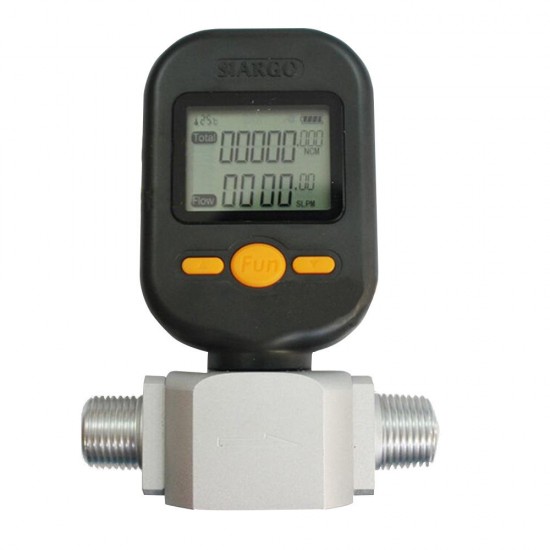 MF5712 Flow Meter 200L/min Digital Gas Air Nitrogen Oxygen Mass Flow Meter