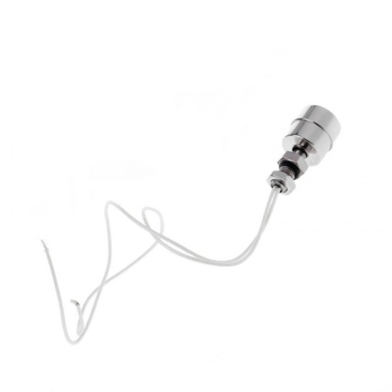Stainless Steel Vertical Liquid Water Level Sensor Internal Float Switch 45mm Line 35CM 10W Stainless Steel Vertical Liquid Water Level Sensor Internal Float Switch 45mm Line 35CM 10W