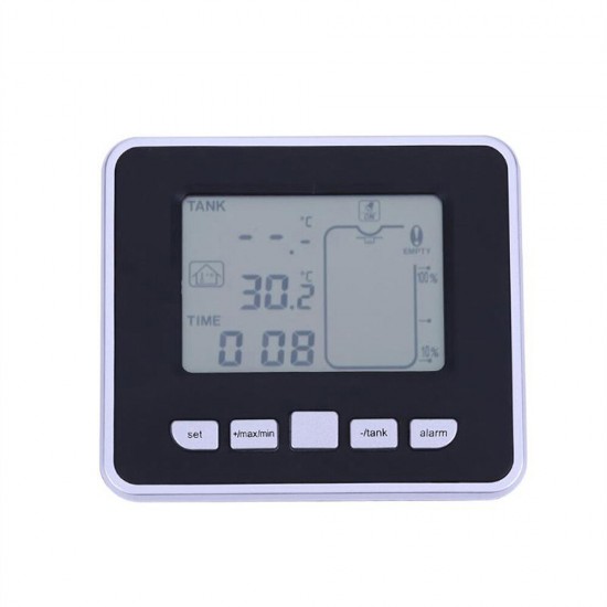 TS-FT002 Ultrasonic Level Flow Meter 0 ~15M Depth Level Meter And -40~60°Measure Range Level Gauge Thermometer